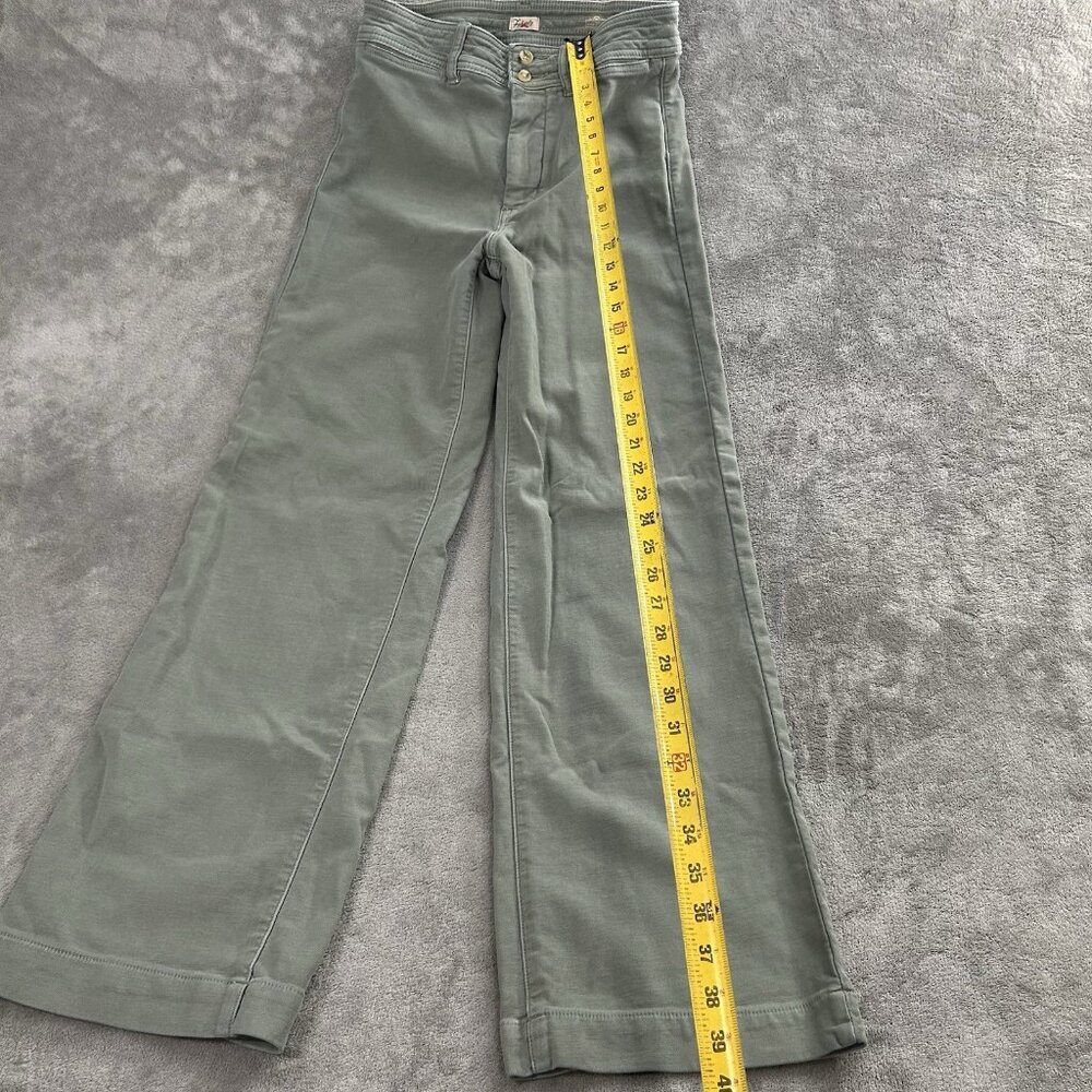 Faherty Stretch Terry wide leg pants - Picture 3 of 16